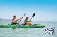 Kayak inflable para 2 personas excelente!! Intex