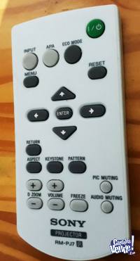 Control Remoto Proyector Sony Rm-pj7 ( NUEVO )