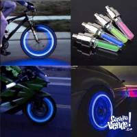 Luz Led Para Válvula Rueda De Moto, Auto, Bicicleta KIT X 2