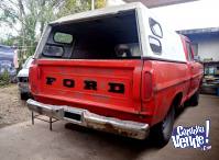 Ford F100 Mod. 1972 Motor Max-Econo Nafta-GNC Caja ZF 4ta