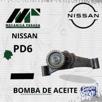 BOMBA DE ACEITE NISSAN PD6