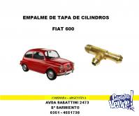 EMPALME TAPA DE CILINDROS FIAT 600