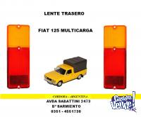 PLASTICO DE FARO TRASERO FIAT 125 MULTICARGA