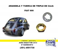 ARANDELA Y TUERCA DE TRIPLE DE CAJA FIAT 600