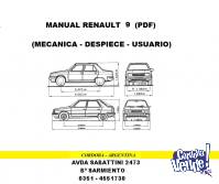 MANUAL DE MECANICA RENAULT 9
