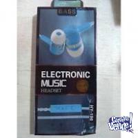 Auriculares Electronic Music Hy-196 In Ear Extra Bass