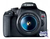 Canon Eos Rebel T7 + Lente 18-55mm Is Ii + Filtro UV 58mm