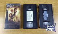 VENDO CASSETTES VHS "EL SEÑOR DE LOS ANILLOS I-II"(LATINO)(