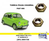 TUERCA DE POLEA DE CIGUE�AL FIAT 600