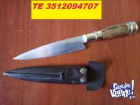 Cuchillo Criollo Libertad Inox, Madera y Alpaca 15cm