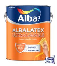 Pintura Albalatex Ultra Lavable Blanco Mate 10lts-COLORMIX
