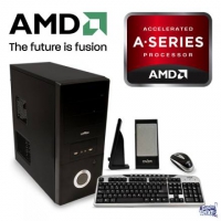 PC AMD APU A6 6400 SSD 120GB 4GB - 4 Nucleos