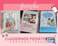 cuadernos para bebe personalizados