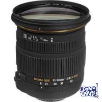 Estandar Zoom Sigma 17-50mm f/2.8 DC EX OS HSM Nikon Canon