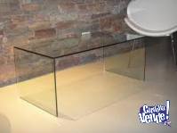 mesa  de vidrio