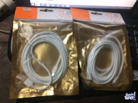 cable de usb de 2 y 3 metros ultimas 2 unidades nuevo garant