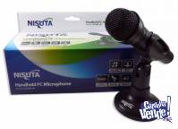 Microfono de Pie Nisuta Mic180 - Pascal Computacion -
