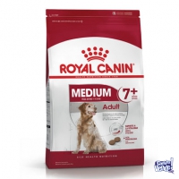 Royal canin mediun adultos para mayores a 7 años x 15kg