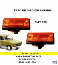 FARO TRASERO Y DELANTERO FIAT 125