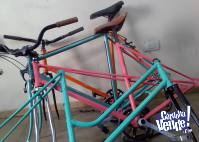 Pintura restauración de bicicletas con epoxi horno