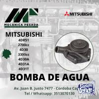 BOMBA DE AGUA MITSUBISHI 4DR51 2700cc 4D30 3300cc 4D30A 4D31