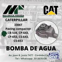BOMBA  DE AGUA CATERPILLAR 3306T Paving compactor CB-534, CP