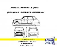 MANUAL DE MECANICA RENAULT 6