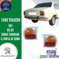 Faro Trasero 504 Metalico 1969 a 1982