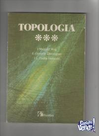 DOS LIBROS DE TOPOLOGIA ALGEBRAICA  $ 890