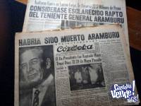 ASESINATO DE ARAMBURU DIARIOS COMPLETOS ORIGINALES