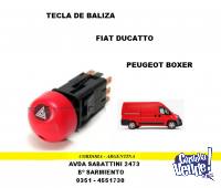 LLAVE TECLA BALIZA FIAT DUCATO - PEUGEOT BOXER