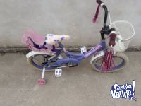 Bicicleta Ni�a Rod 16 Violeta Kore