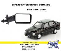 ESPEJO EXTERIOR FIAT CON COMANDO FIAT UNO - DUNA