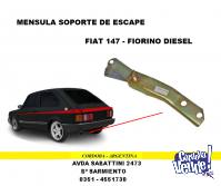 MENSULA DE ESCAPE FIAT 147 - FIORINO DIESEL