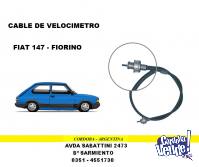 CABLE VELOCIMETRO FIAT 147 - FIORINO