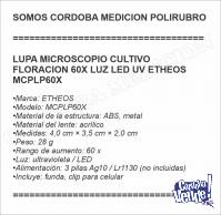 LUPA MICROSCOPIO CULTIVO FLORACION 60X LUZ LED UV ETHEOS