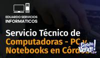 Servicio Técnico de Computadoras Notebook Pc En Córdoba