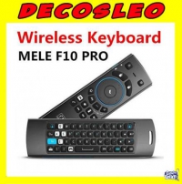Control Remoto + Teclado Air Mouse Qwerty Mele F10 Pro