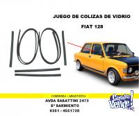 JUEGO DE COLIZAS DE VIDRIO FIAT 128