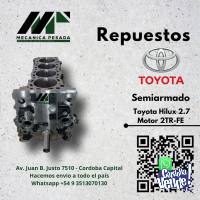 Semiarmado Toyota Hilux 2.7 - Motor 2TR-FE - Nafta
