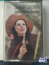 Cassette - Julia Elena Dávalos - Sangre salteña