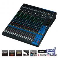 consola mixer yamaha MG20XU 20 canales sonido en vivo pub