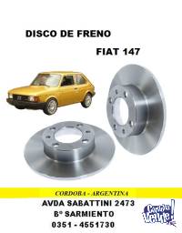 DISCO DE FRENO FIAT 147