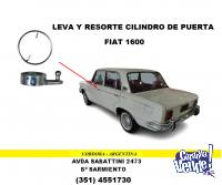 RESORTE Y LEVA DE CILINDRO DE PUERTAS FIAT 1600