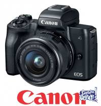C�mara Canon M50 + KIT 15-45 - NUEVAS - CERRADAS - GTIA