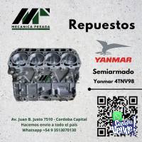 Semiarmado Yanmar 4TNV8 - 4 Cil. - Diámetro de cilindro 98m