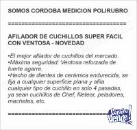 AFILADOR DE CUCHILLOS SUPER FACIL CON VENTOSA - NOVEDAD