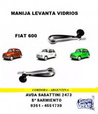 MANIJA LEVANTA VIDRIO FIAT 600