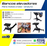 Banco Elevador Caballete Soporte Motos Enduro /Cross Shield