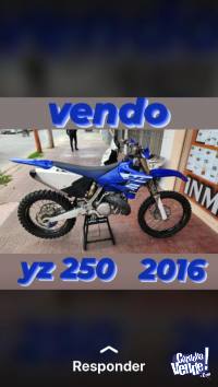 Yamaha YZ 250 2016 lista para usar